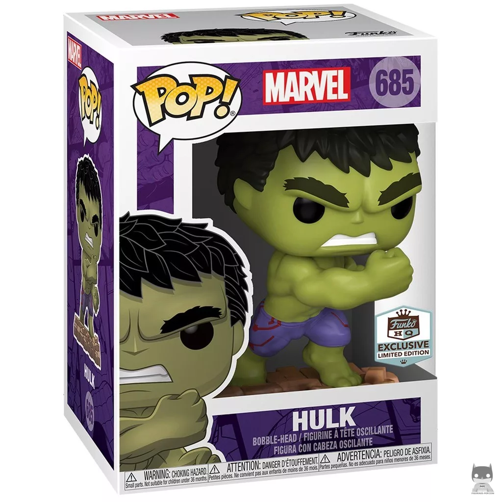 Hulk Funko Pop! figure in its box