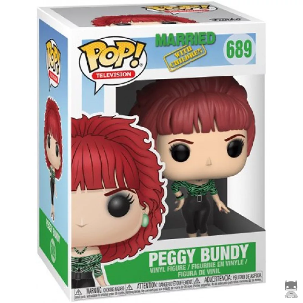 Peggy Bundy Funko Pop! figure in its box