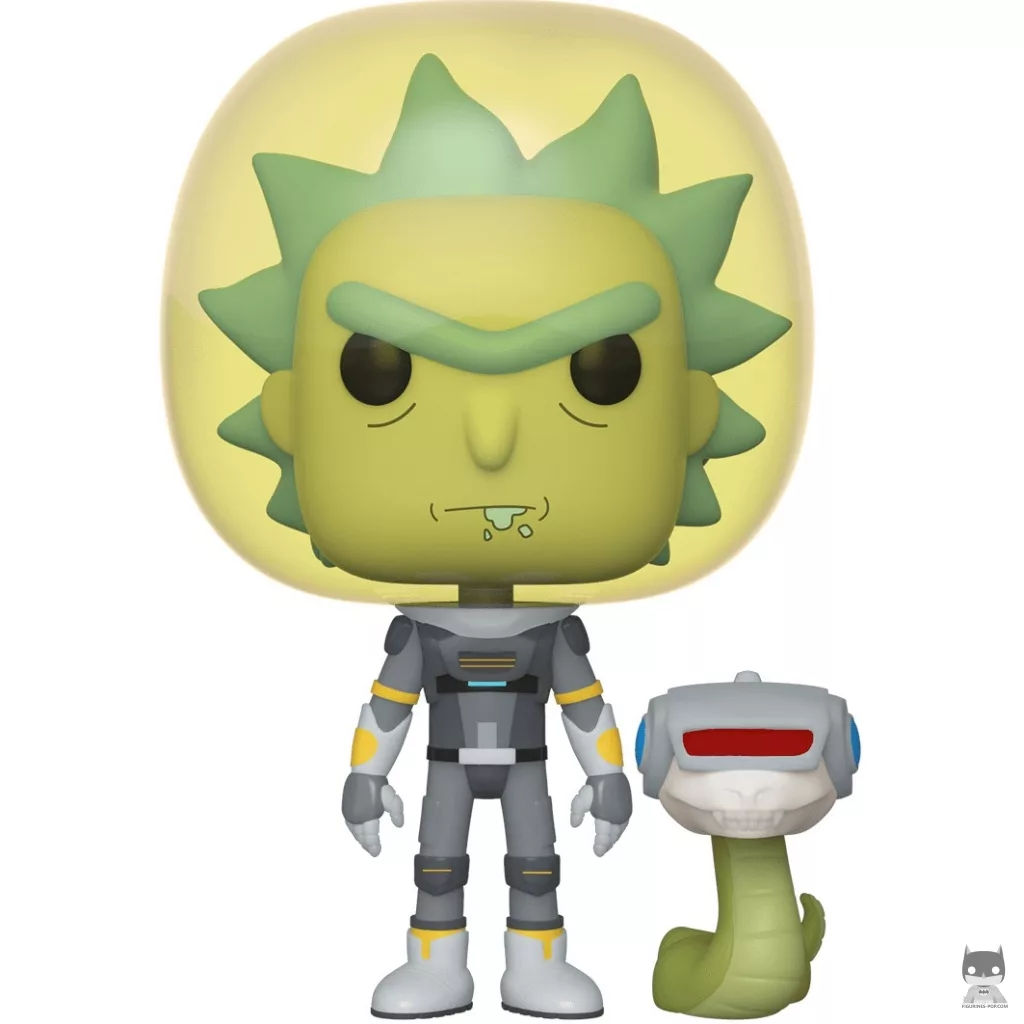 Space Suit Rick with Snake Funko Pop! figure (Rick and Morty)