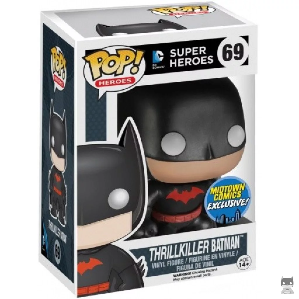 Thrillkiller Batman Funko Pop! figure in its box