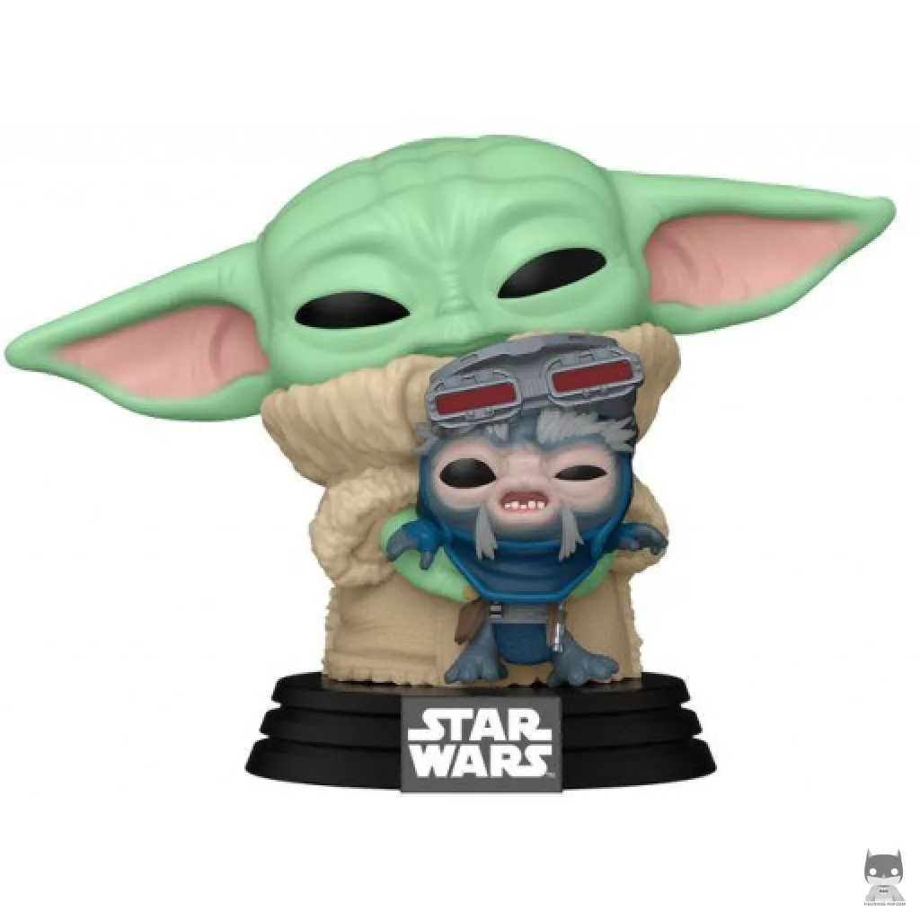 Grogu with Anzellan Droidsmith Funko Pop! figure (The Mandalorian (Star Wars))