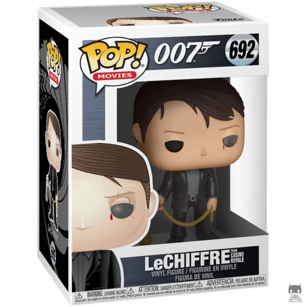 Le Chiffre (Casino Royale) Funko Pop! figure in its box