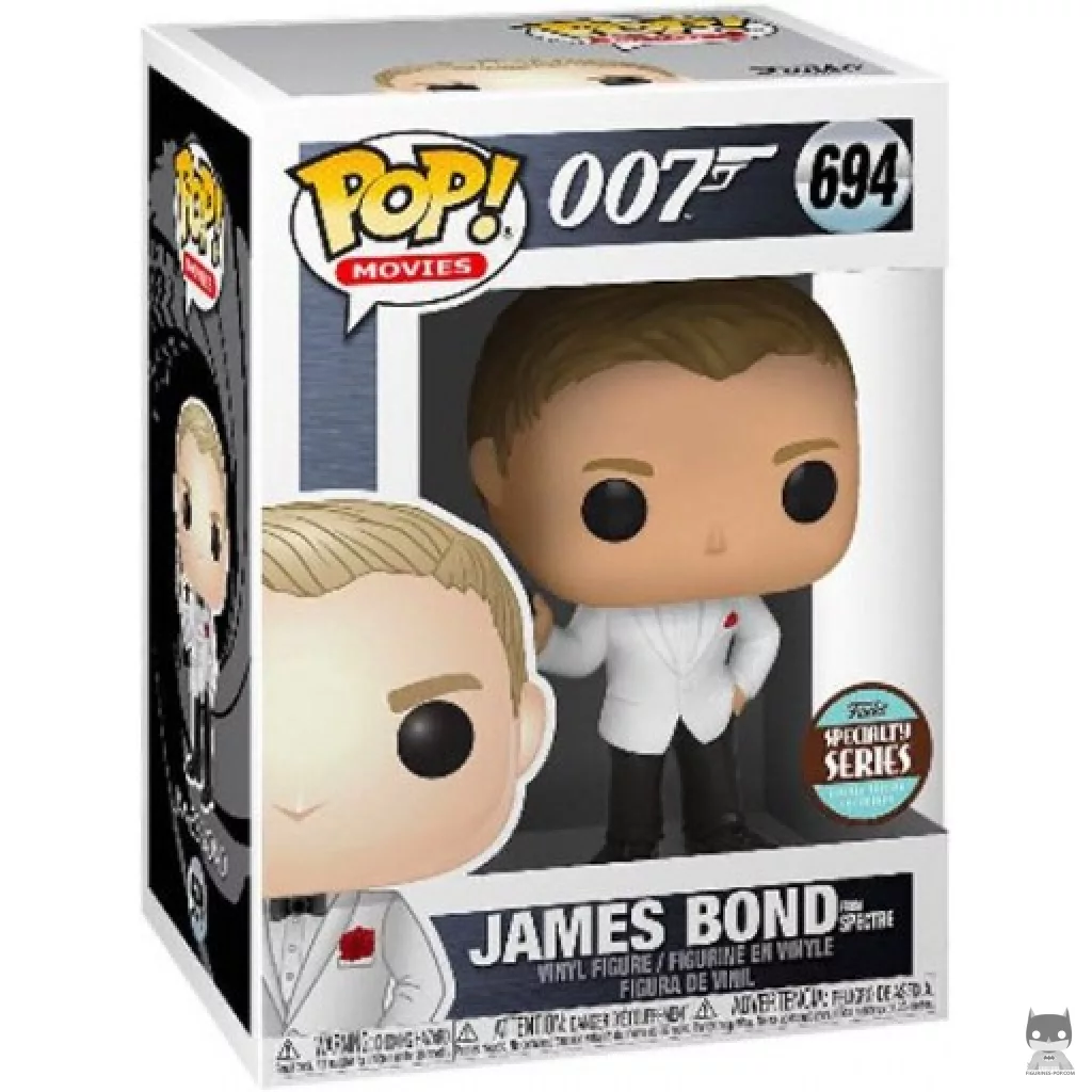 James Bond (Spectre) Funko Pop! figure in its box
