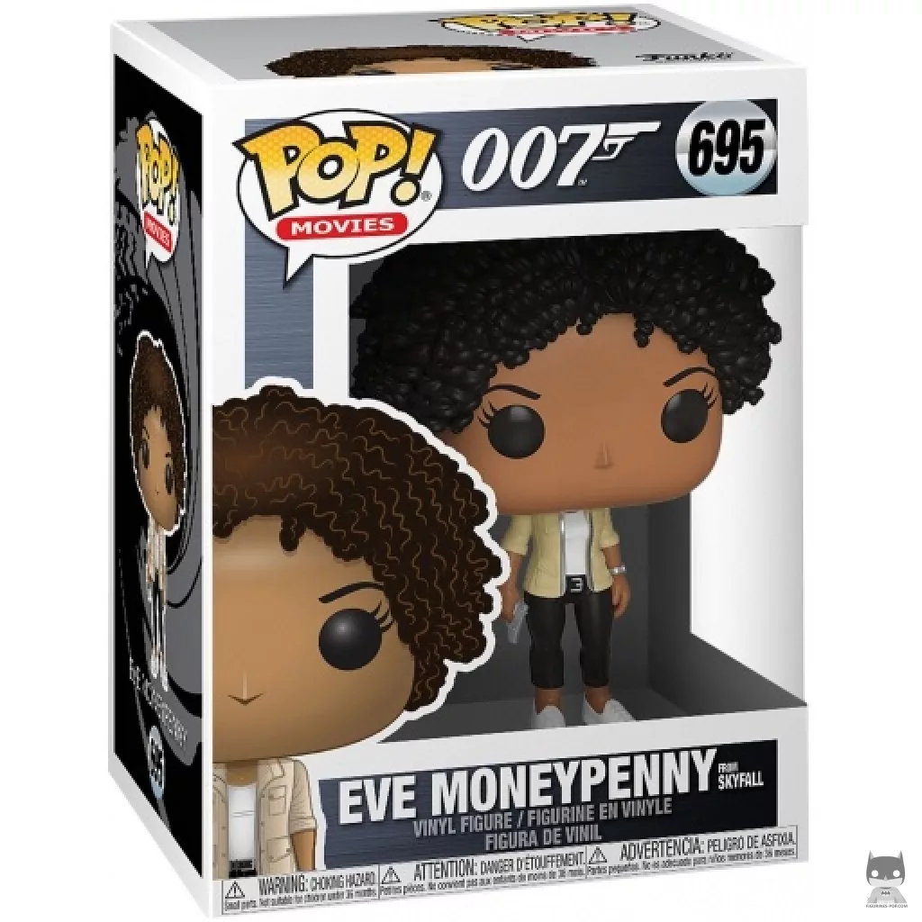 Eve Moneypenny (Skyfall) Funko Pop! figure in its box