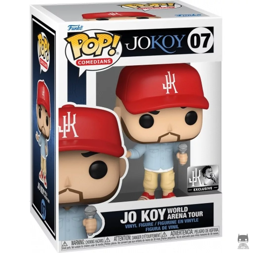Jo Koy World Arena Tour Funko Pop! figure in its box