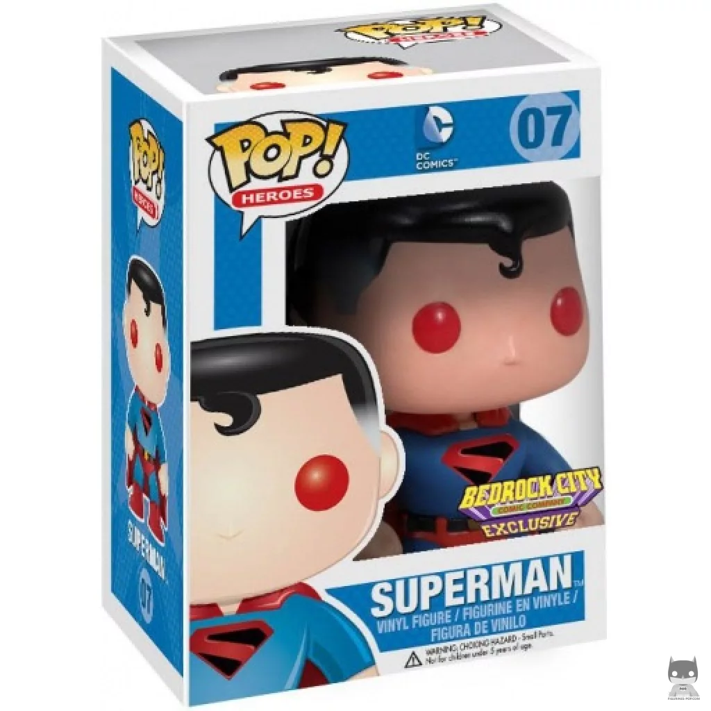 Superman Funko Pop! figure in its box