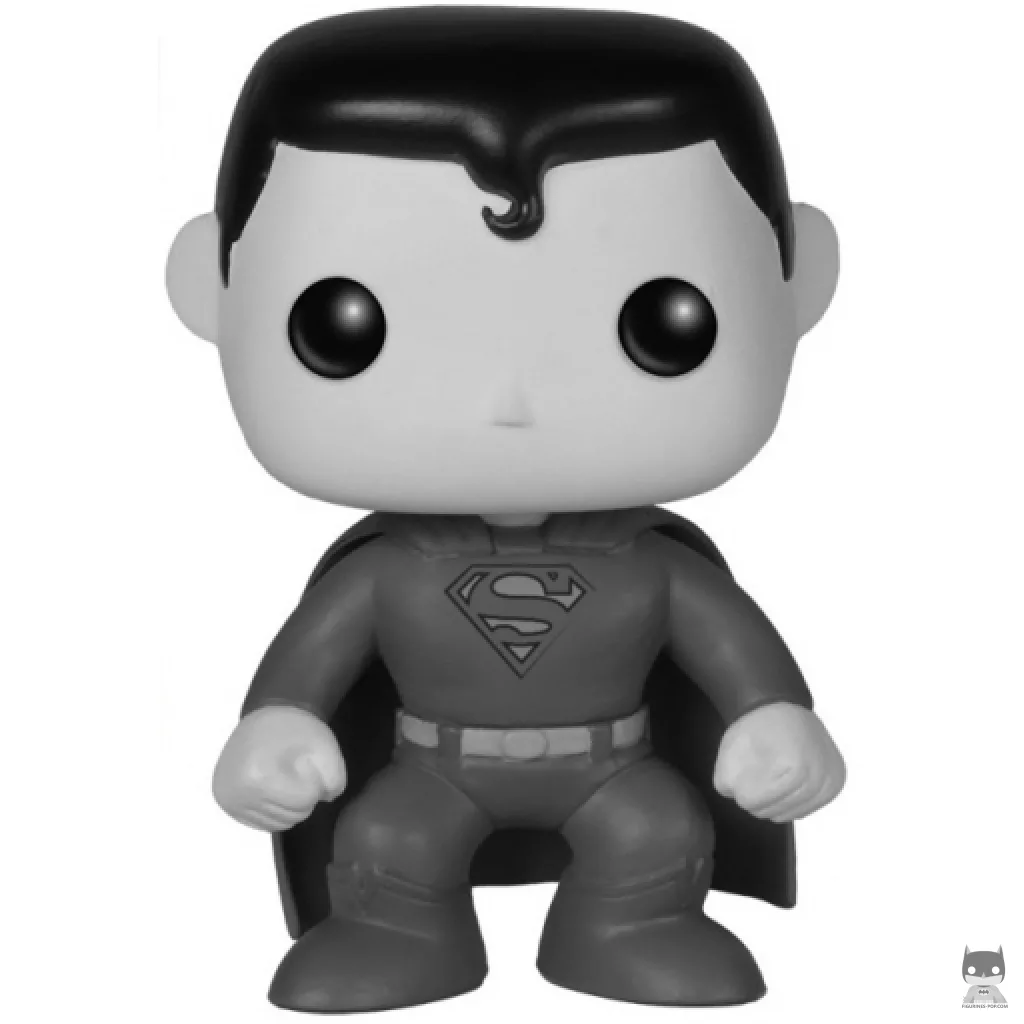 Superman (Black & White) Funko Pop! figure (DC Super Heroes)