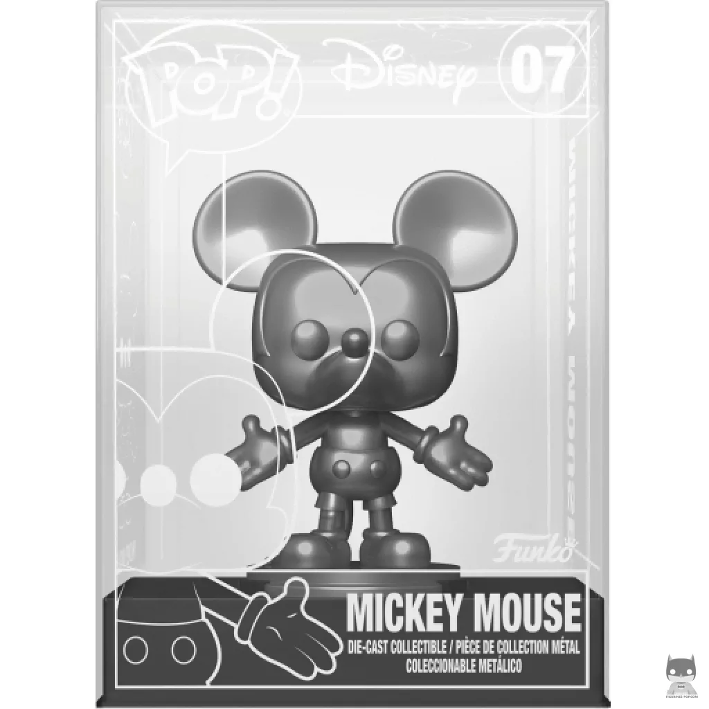 Mickey Mouse (Chase & Metallic) Funko Pop! figure in its box