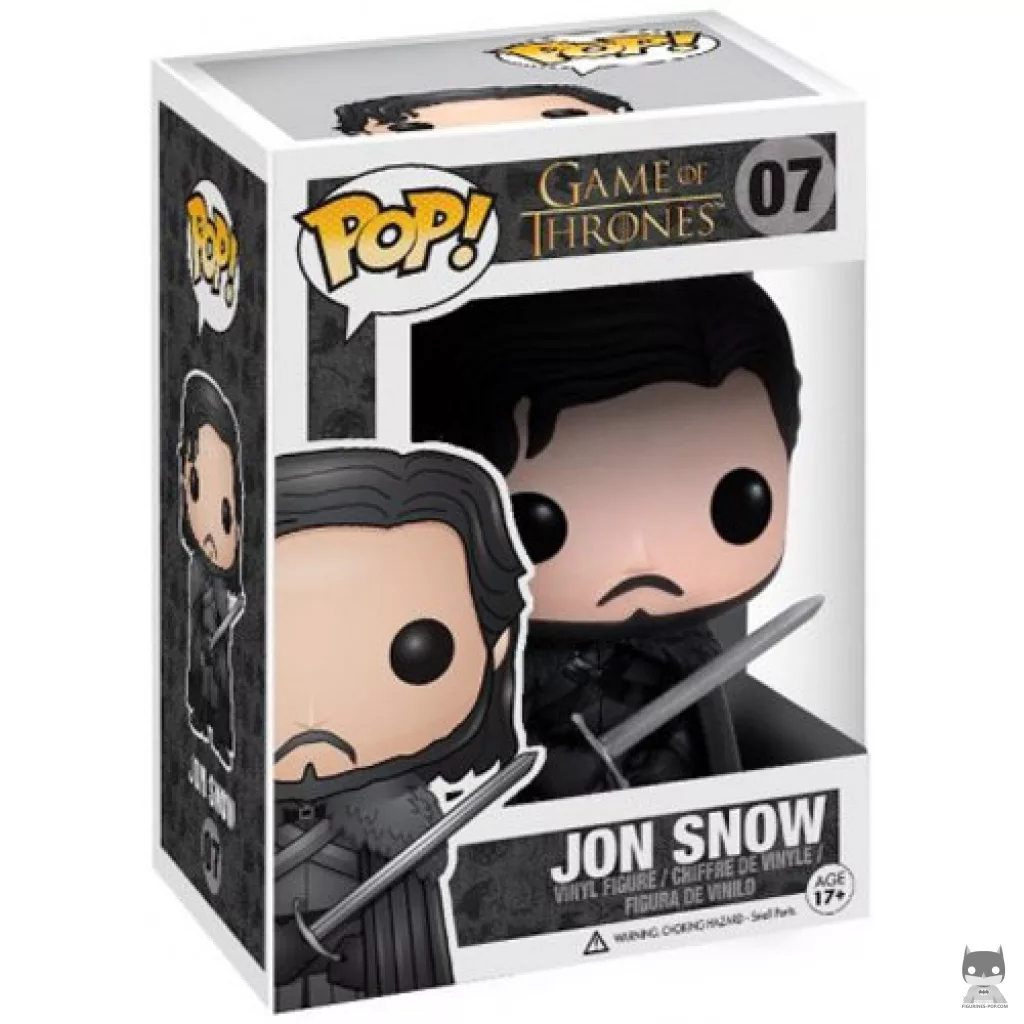 Jon Snow Funko Pop! figure in its box