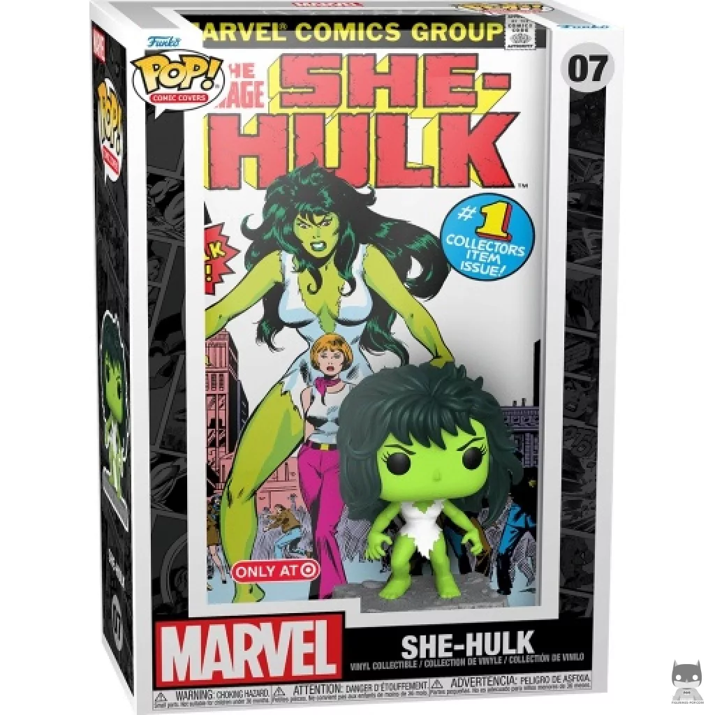 She-Hulk Funko Pop! figure in its box
