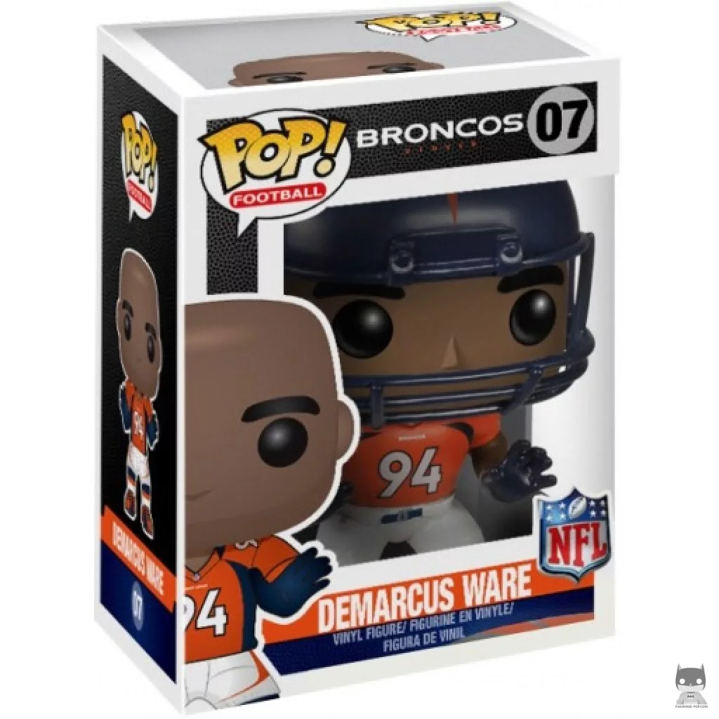 DeMarcus Ware Funko Pop! figure in its box