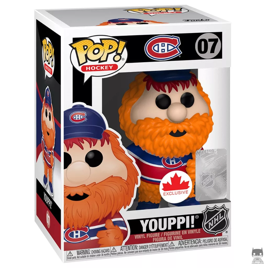 Youppi! (Canadiens) Funko Pop! figure in its box