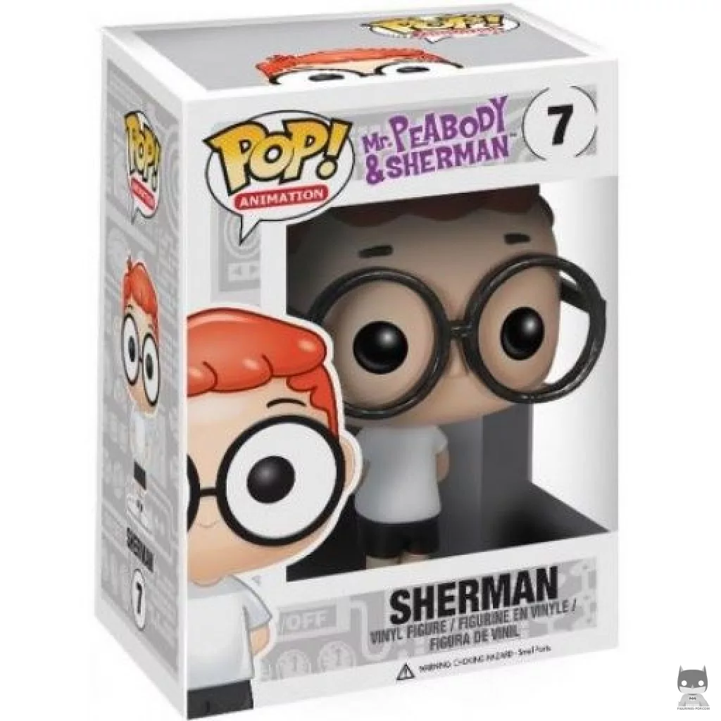 Sherman Funko Pop! figure in its box