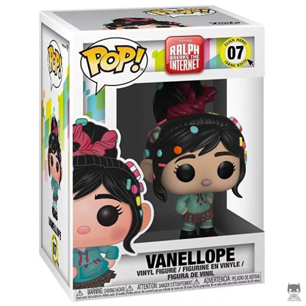 Vanellope Von Schweetz Funko Pop! figure in its box