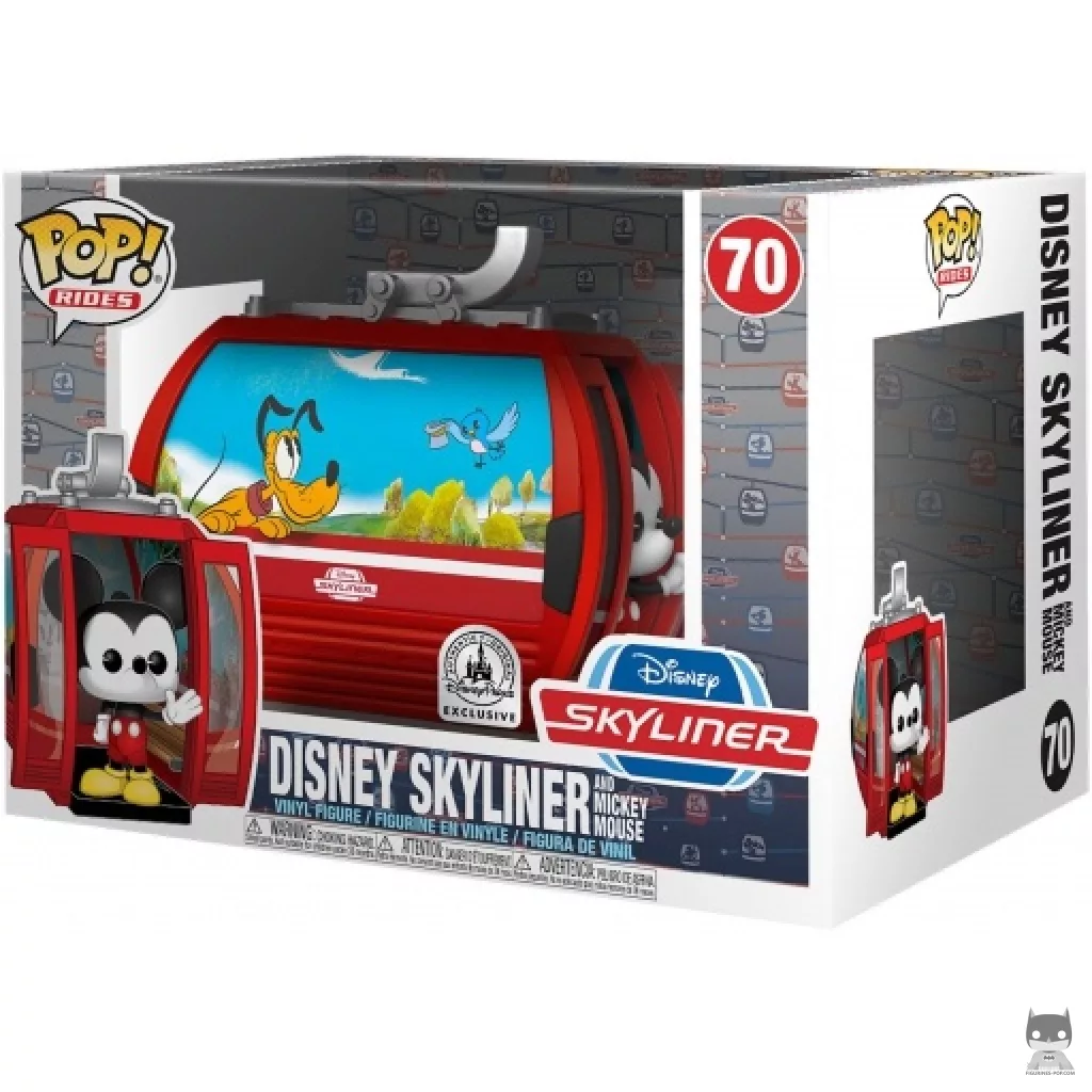 Disney Skyliner & Mickey Mouse Funko Pop! figure in its box