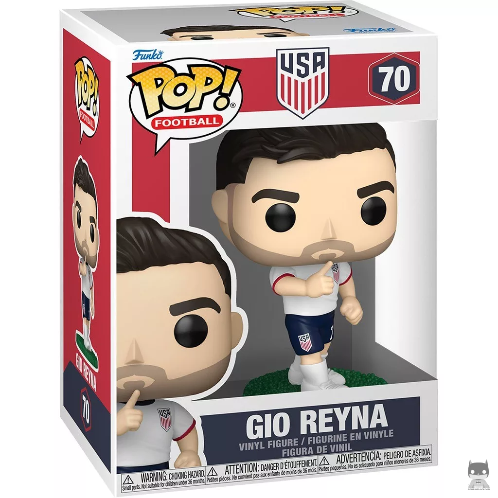 Gio Reyna (USA) Funko Pop! figure in its box