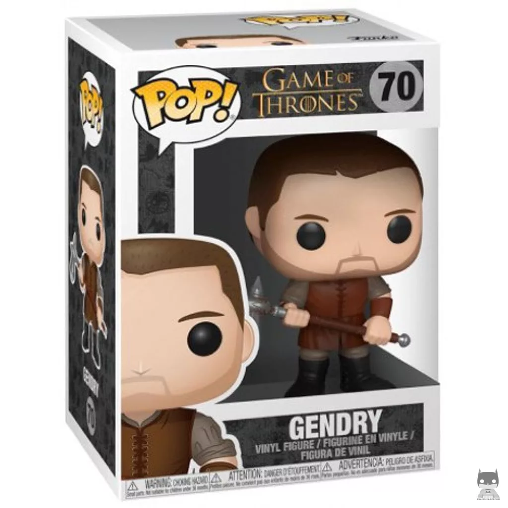 Gendry Funko Pop! figure in its box