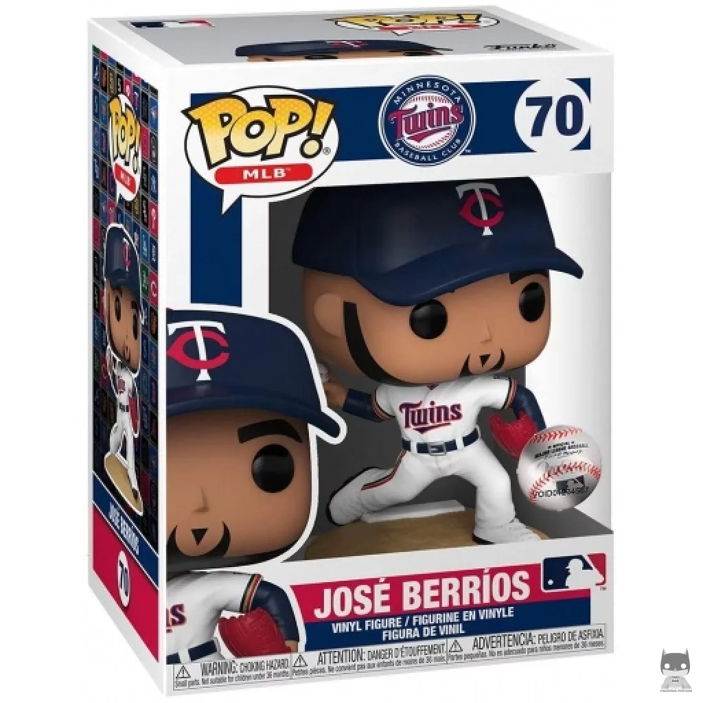Jose Berrios Funko Pop! figure in its box