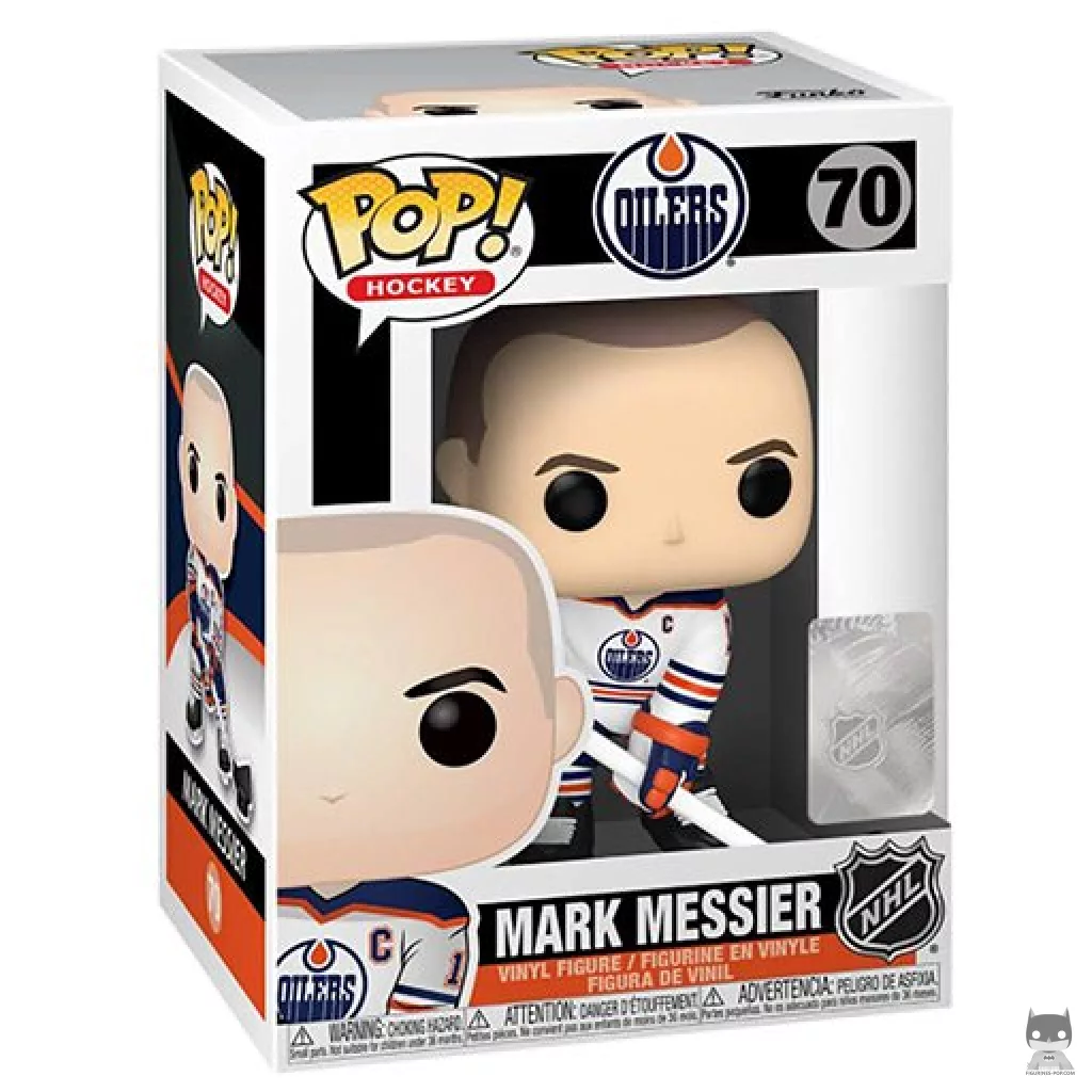 Mark Messier Funko Pop! figure in its box