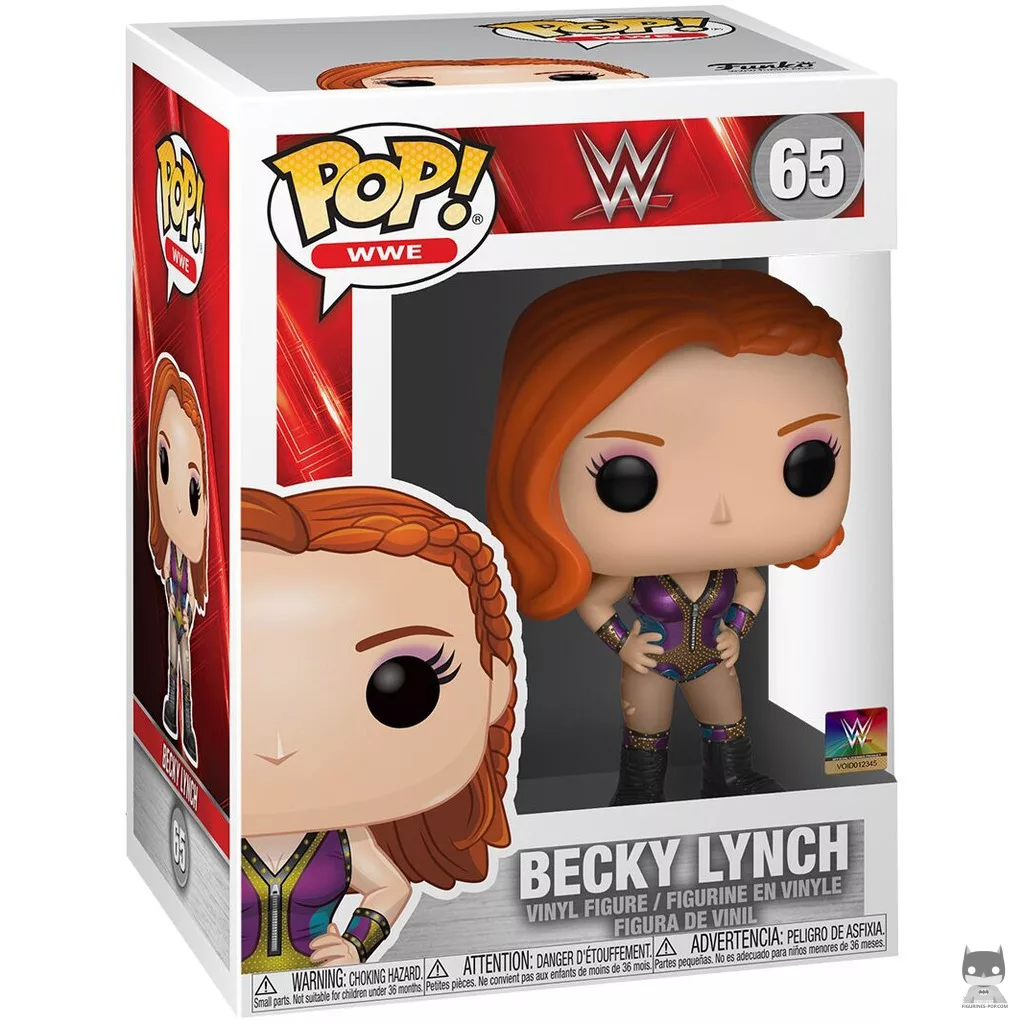 Becky Lynch Funko Pop! figure in its box