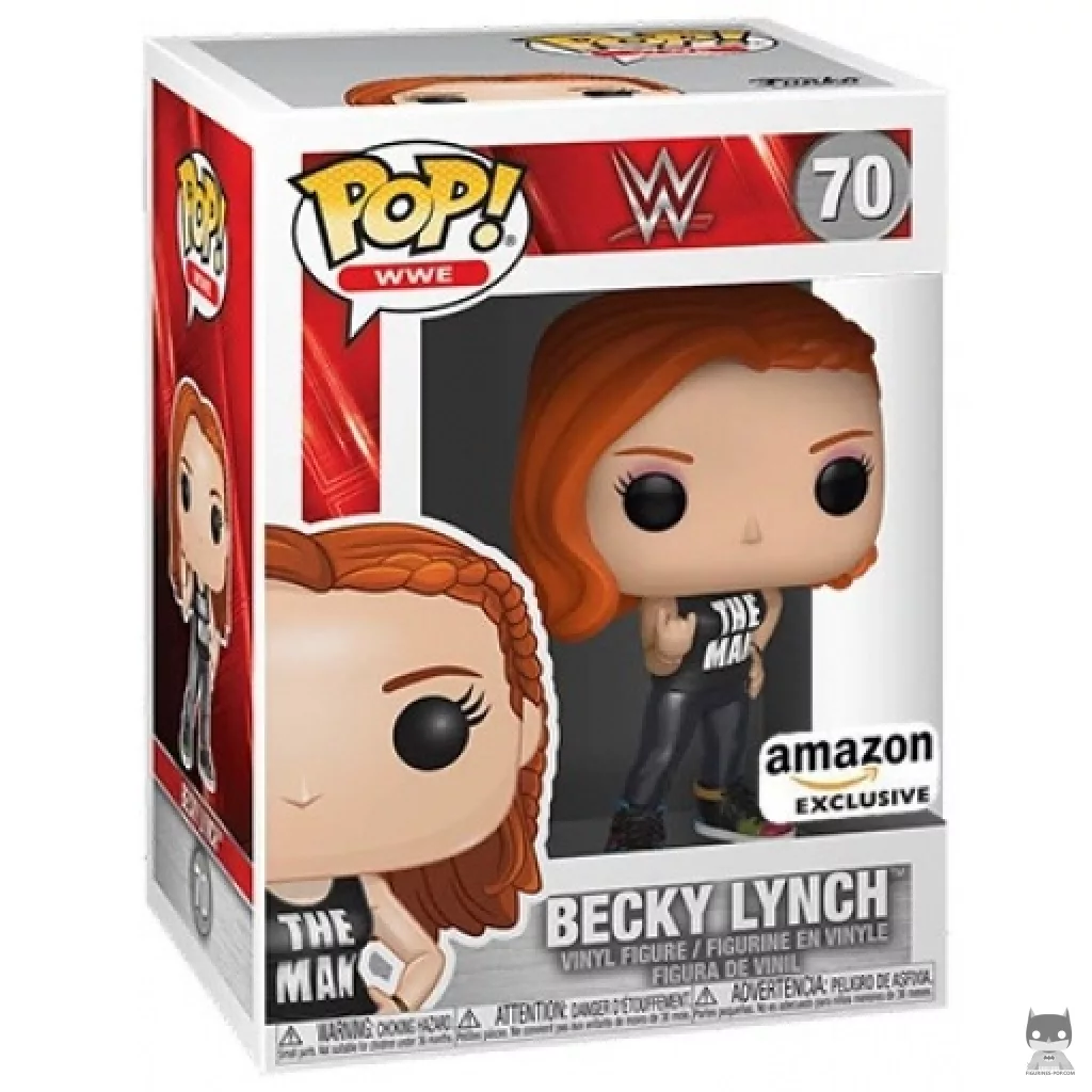 Becky Lynch Funko Pop! figure in its box