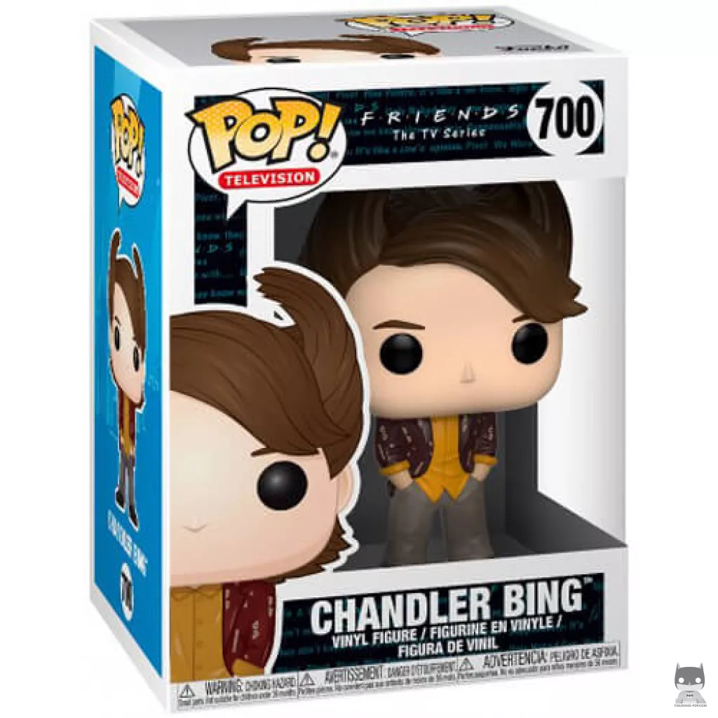 Chandler Bing (80's) Funko Pop! figure in its box