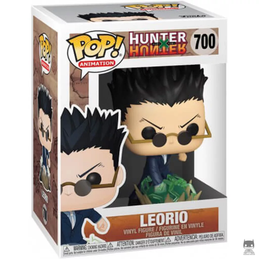 Leorio Funko Pop! figure in its box