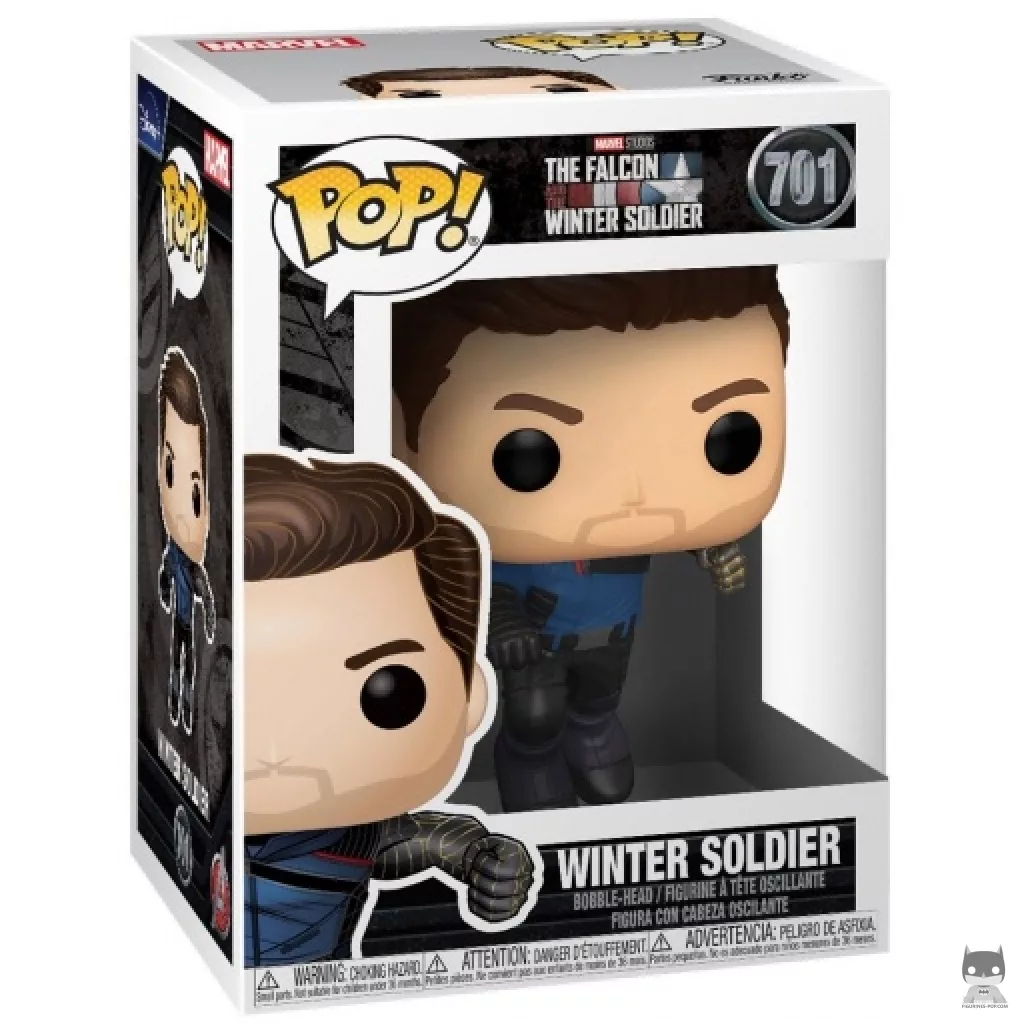 Winter Soldier Funko Pop! figure in its box