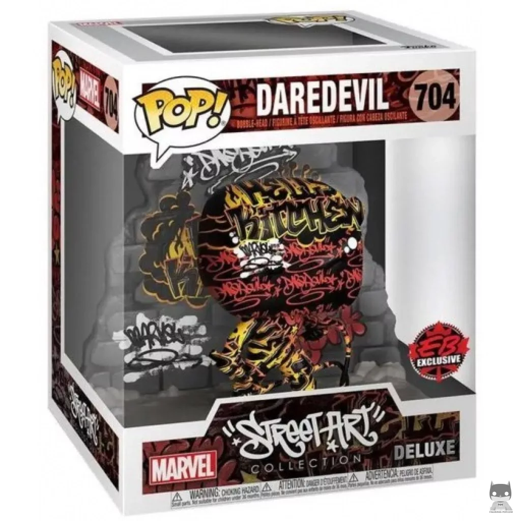 Street Art Daredevil Funko Pop! figure in its box