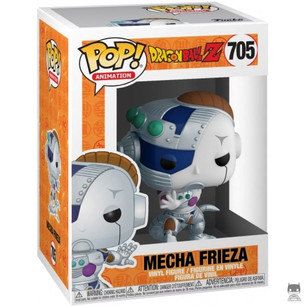 Mecha Frieza Funko Pop! figure in its box