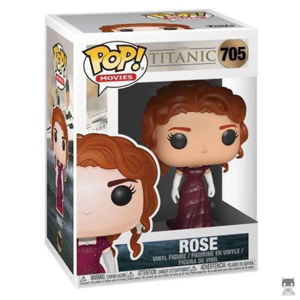 Rose Funko Pop! figure in its box