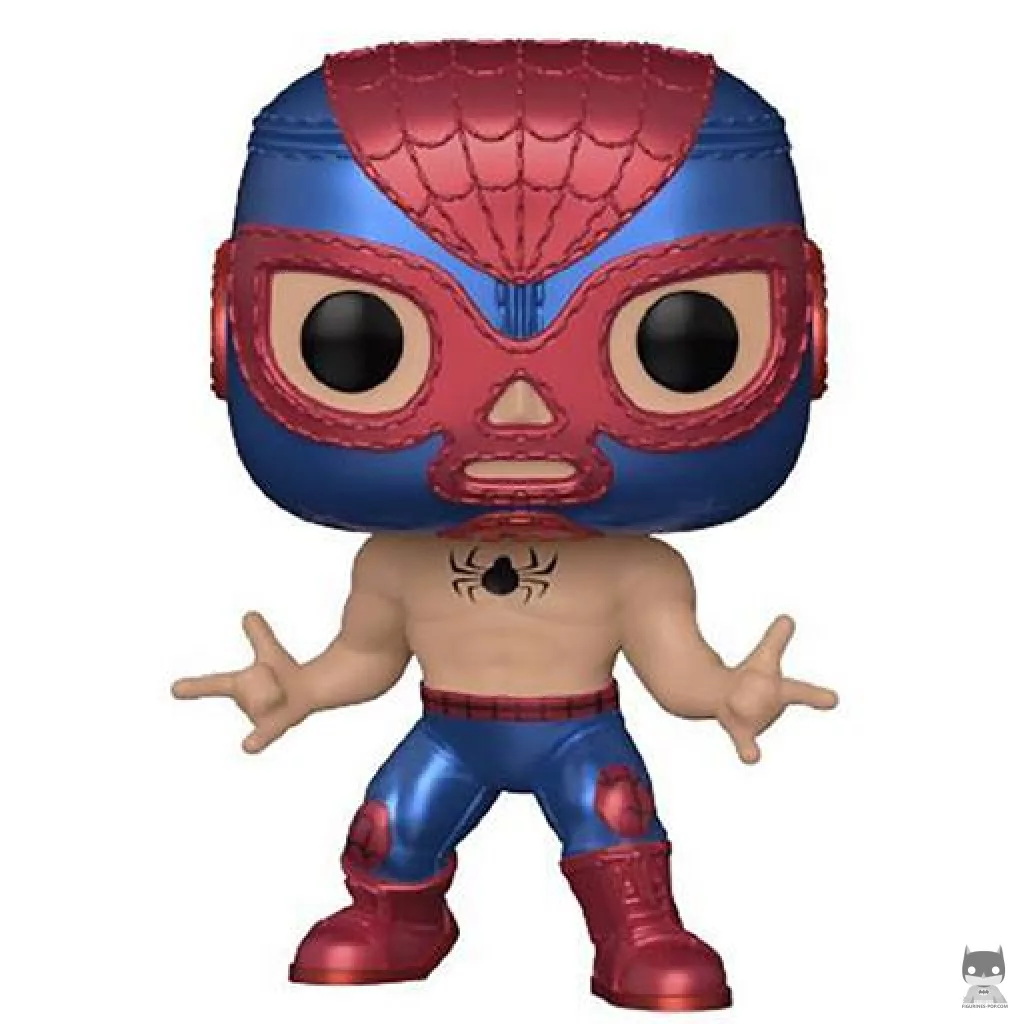 El Aracno (Metallic) Funko Pop! figure (Marvel Lucha Libre)