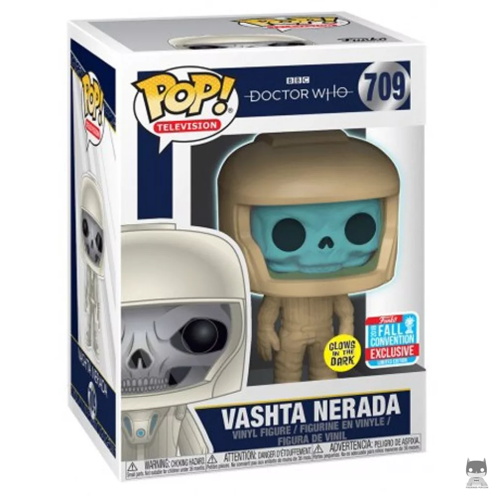 Vashta Nerada (Glow in the Dark) Funko Pop! figure in its box