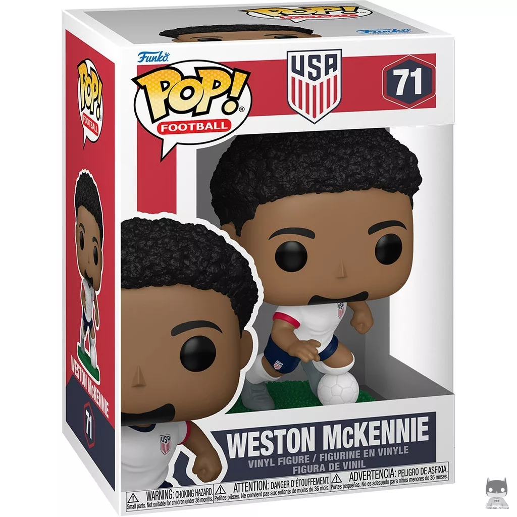 Weston McKennie (USA) Funko Pop! figure in its box
