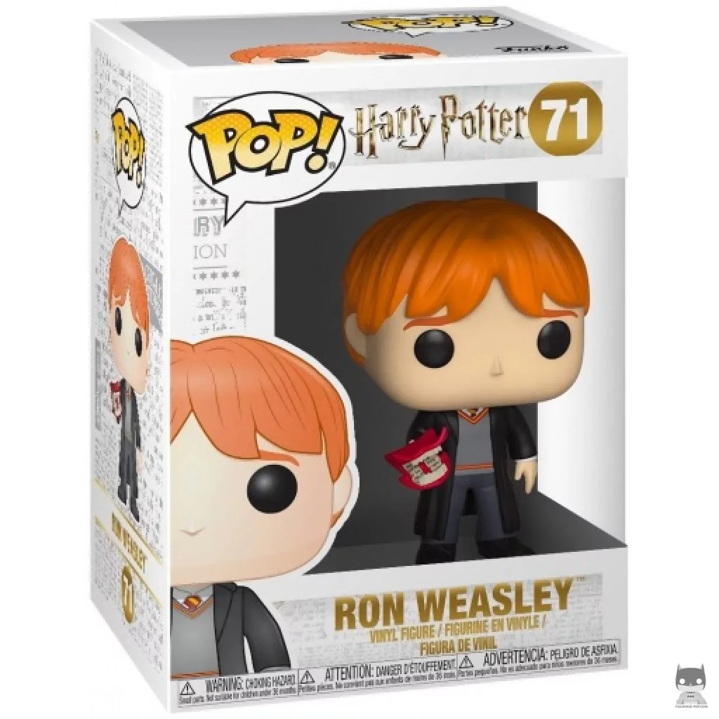 Ron Weasley with Howler Funko Pop! figure in its box