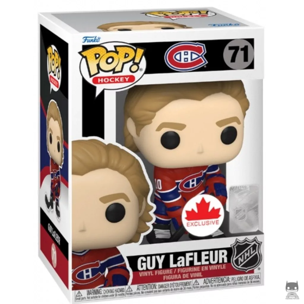 Guy LaFleur Funko Pop! figure in its box