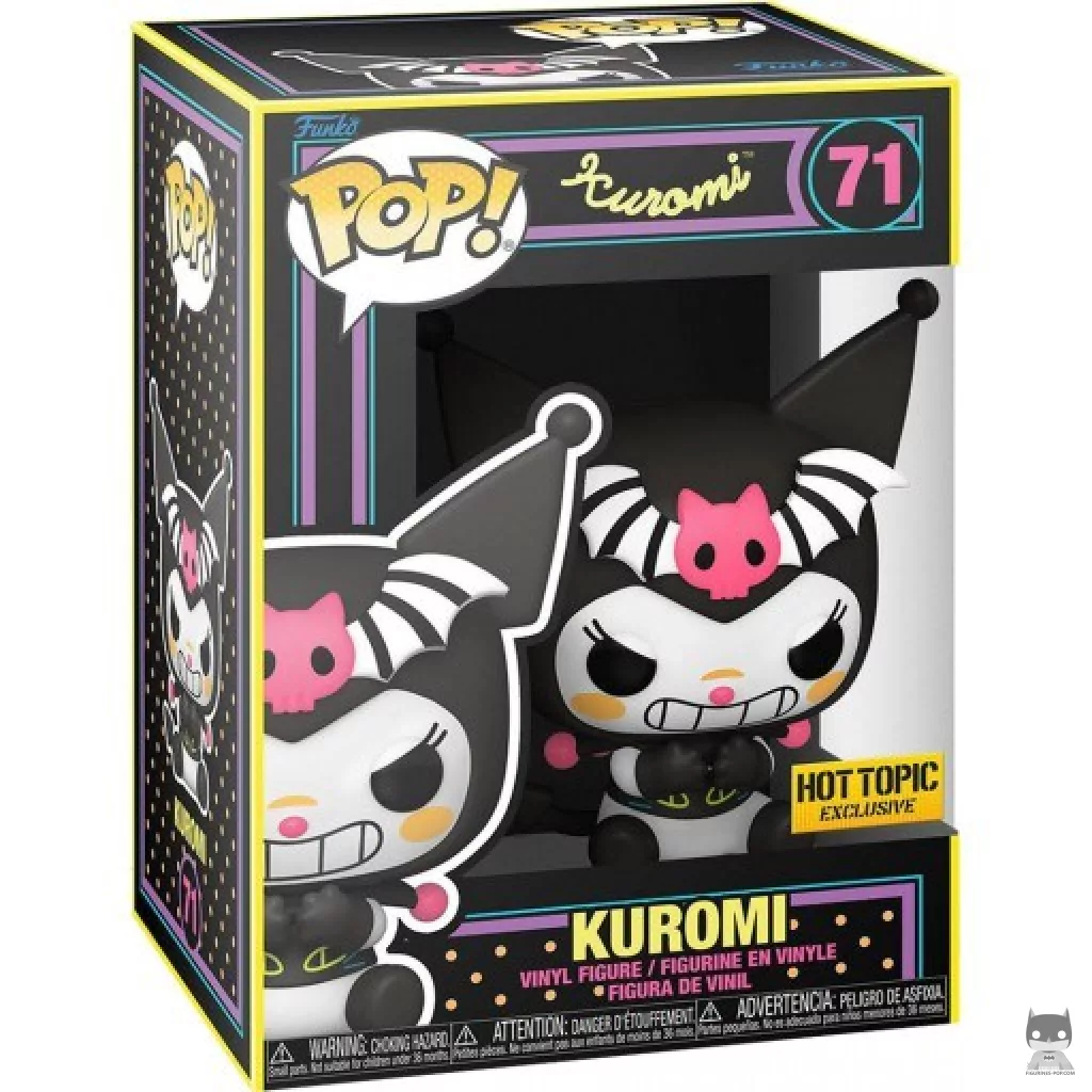 Kuromi (Blacklight) Funko Pop! figure in its box