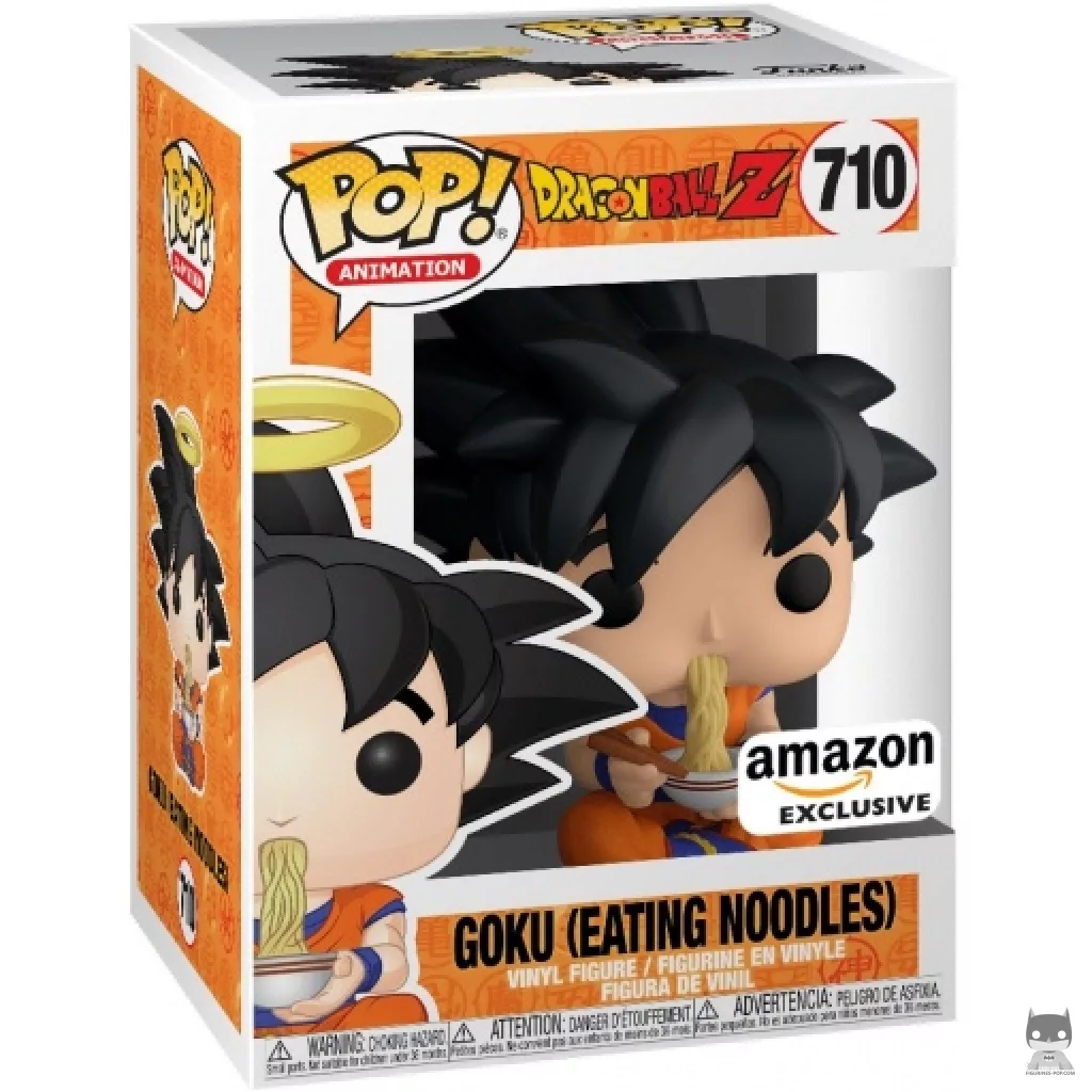 Goku Eating Noodles Funko Pop! figure in its box