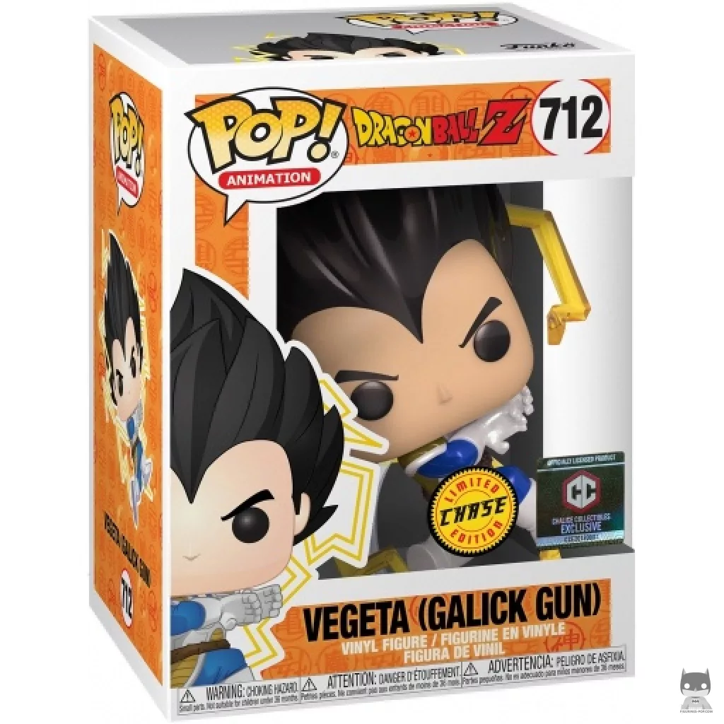 Vegeta Galick Gun (Chase & Metallic) Funko Pop! figure in its box