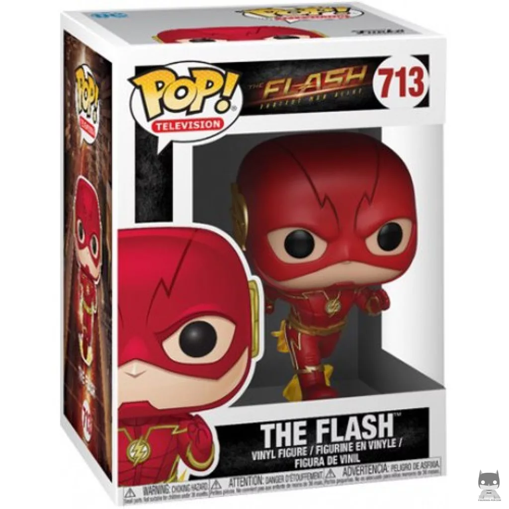 The Flash Funko Pop! figure in its box