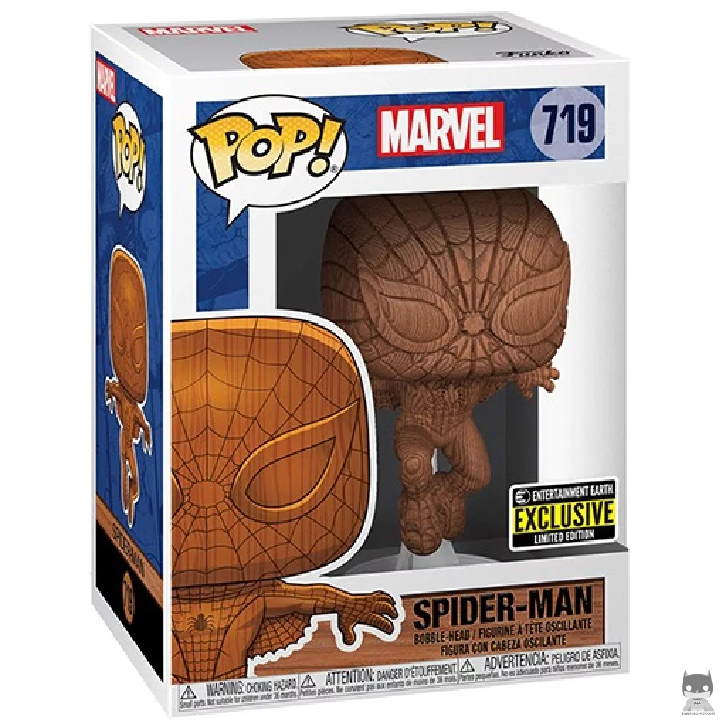 Spider-Man (Deco) Funko Pop! figure in its box