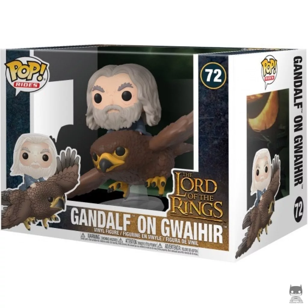 Gandalf on Gwaihir Funko Pop! figure in its box