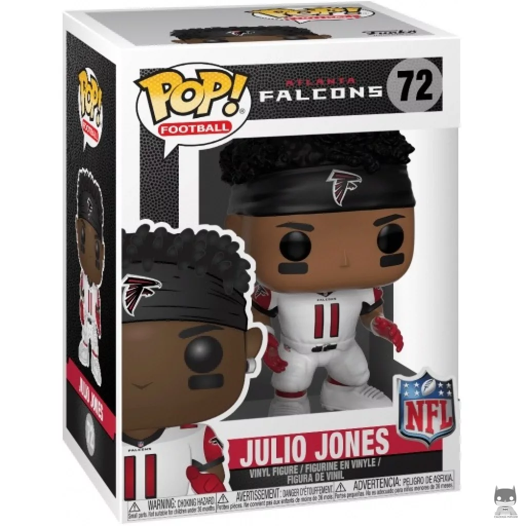 Julio Jones Funko Pop! figure in its box