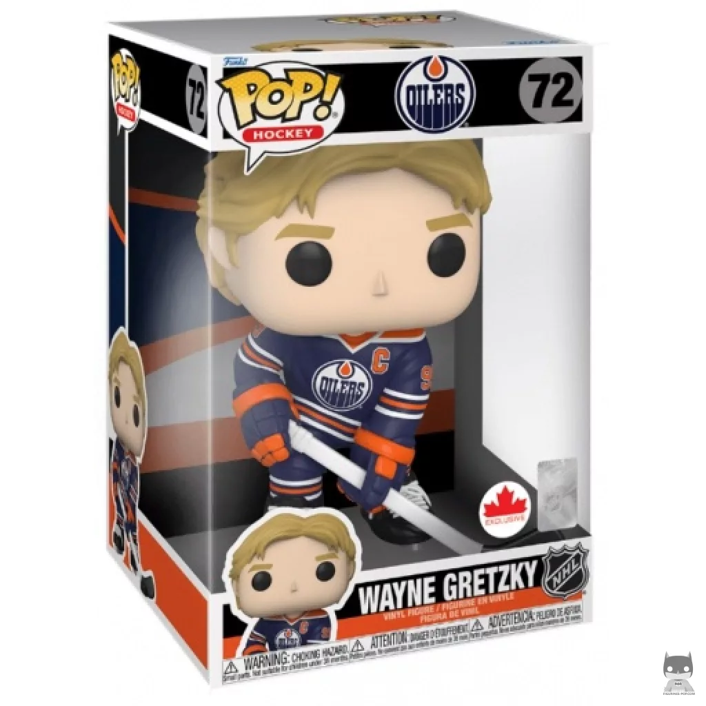 Wayne Gretzky (Supersized) Funko Pop! figure in its box