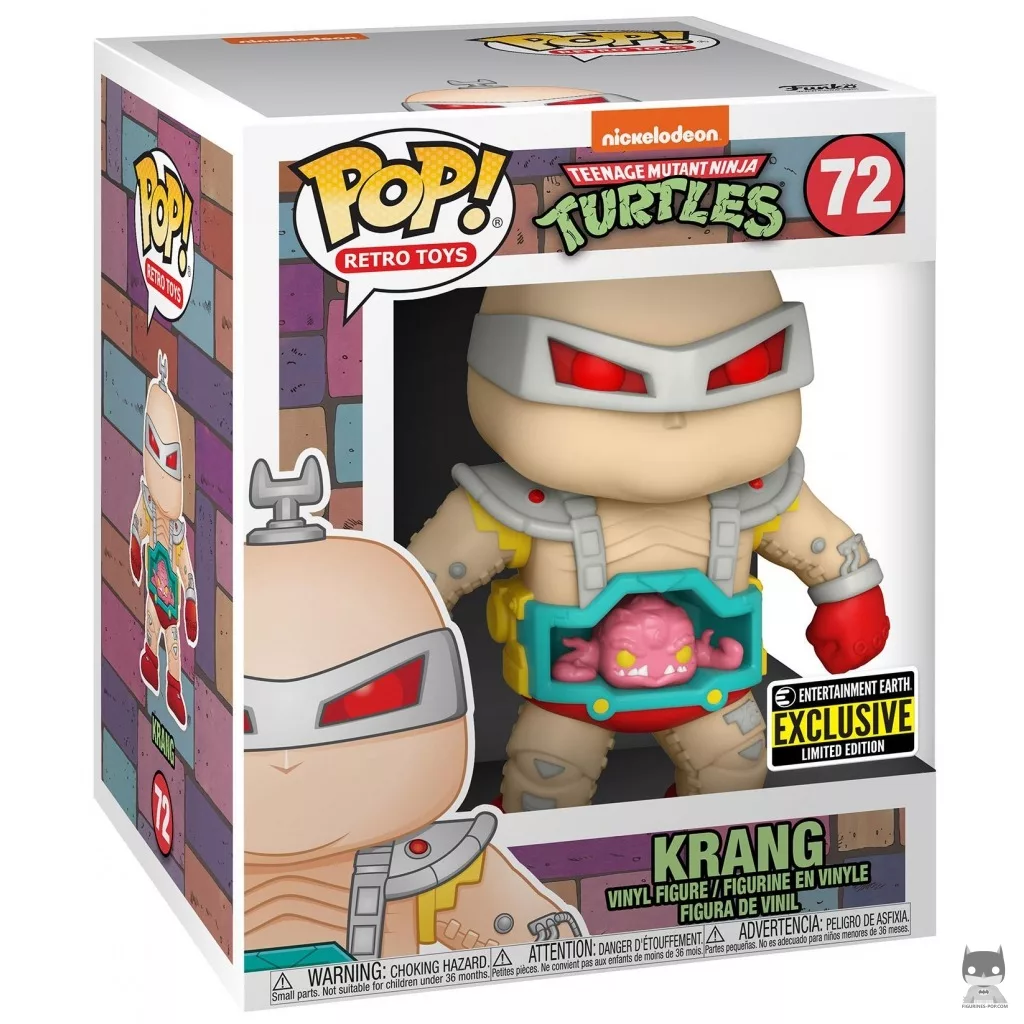 Krang (Supersized) Funko Pop! figure in its box