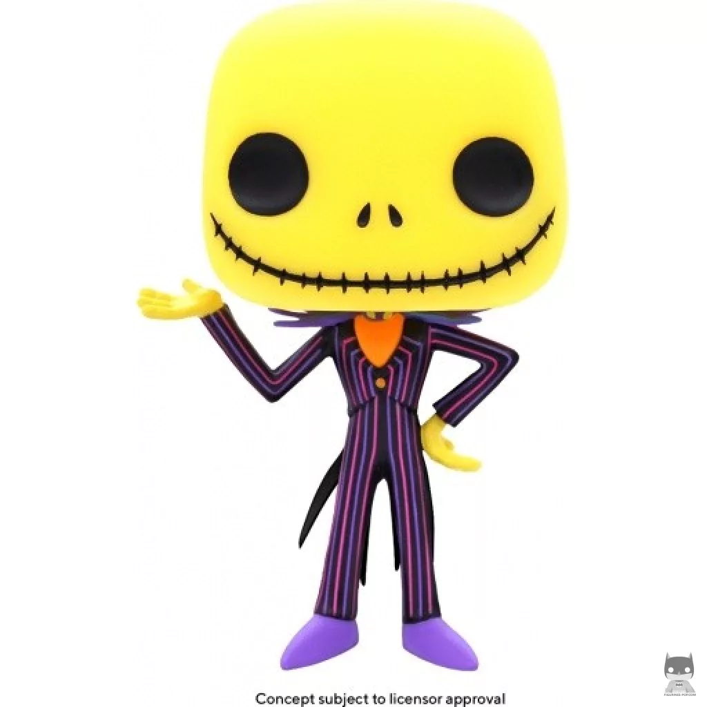 Jack Skellington (Blacklight) Funko Pop! figure (The Nightmare Before Christmas)