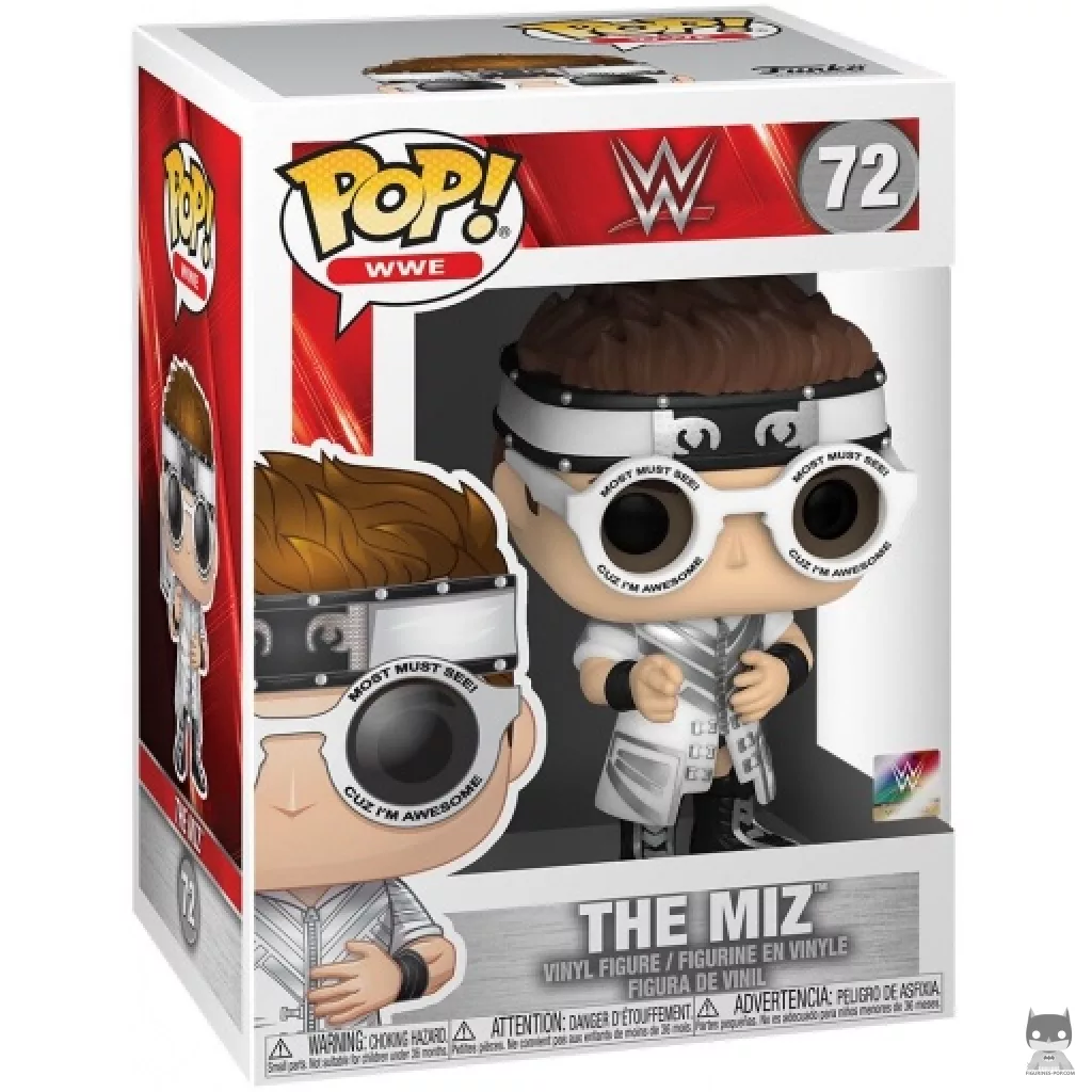 The Miz Funko Pop! figure in its box
