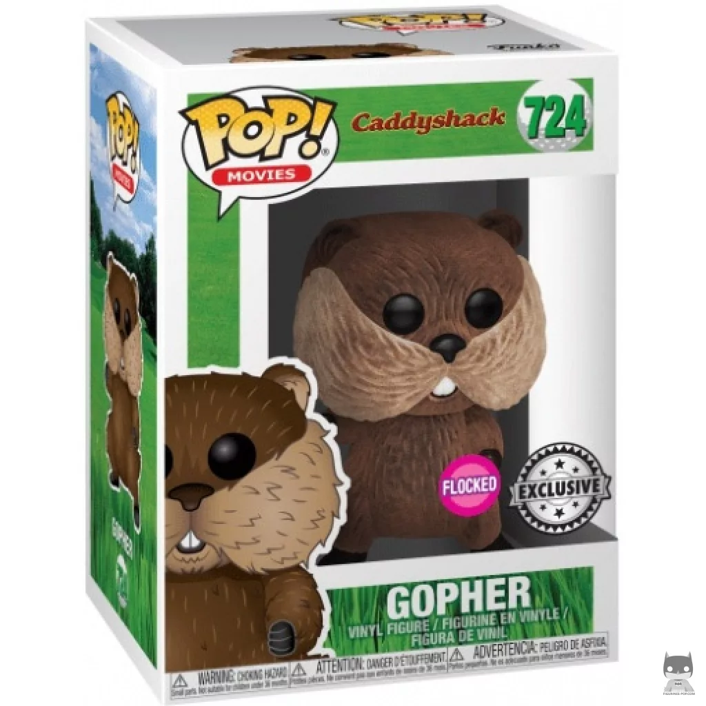 Gopher (Flocked) Funko Pop! figure in its box