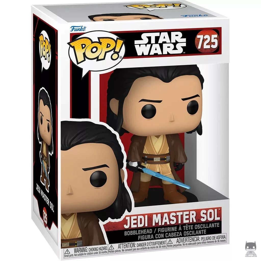 Jedi Master Sol Funko Pop! figure in its box