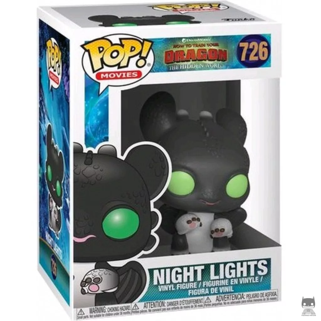 Night Lights (Black) Funko Pop! figure in its box